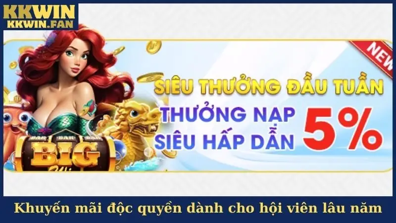 Khuyến mãi độc quyền dành cho hội viên lâu năm